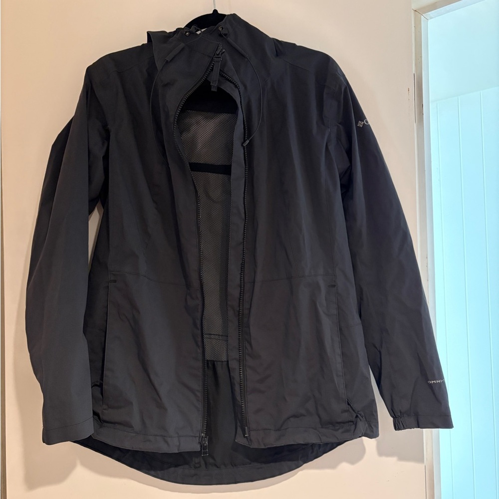 Columbia Women's Charcoal Raincoat